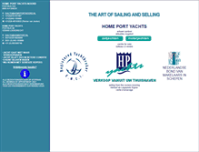 Tablet Screenshot of homeport.nl